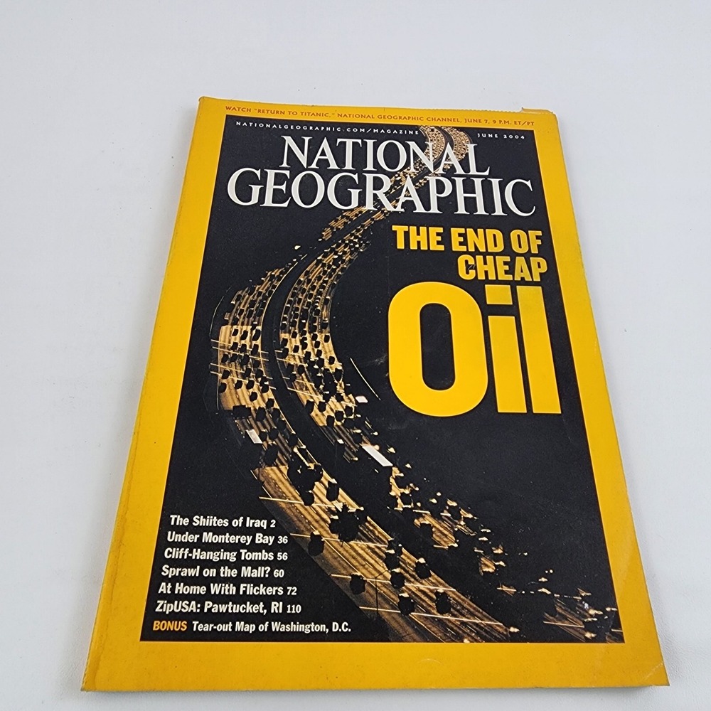 National Geographic‎ Magazine June 2004 No  Insert